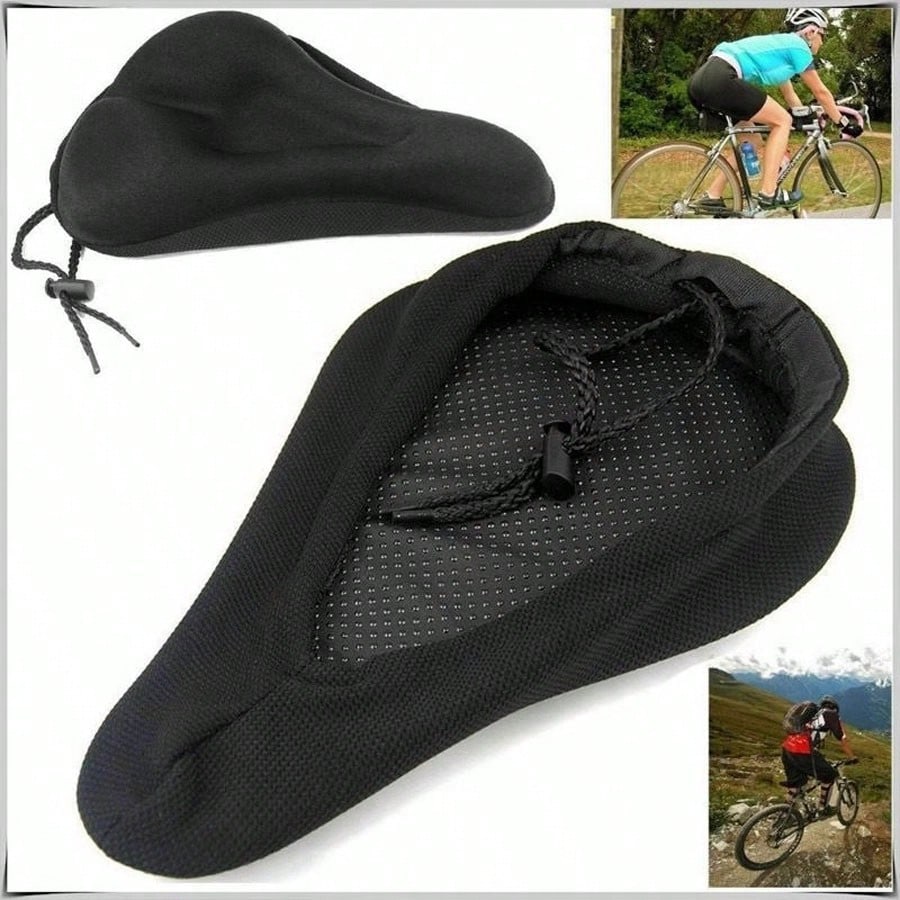 1pc Bicycle Saddle Cover, Thicken Mountain Bike Seat Cover Accessories