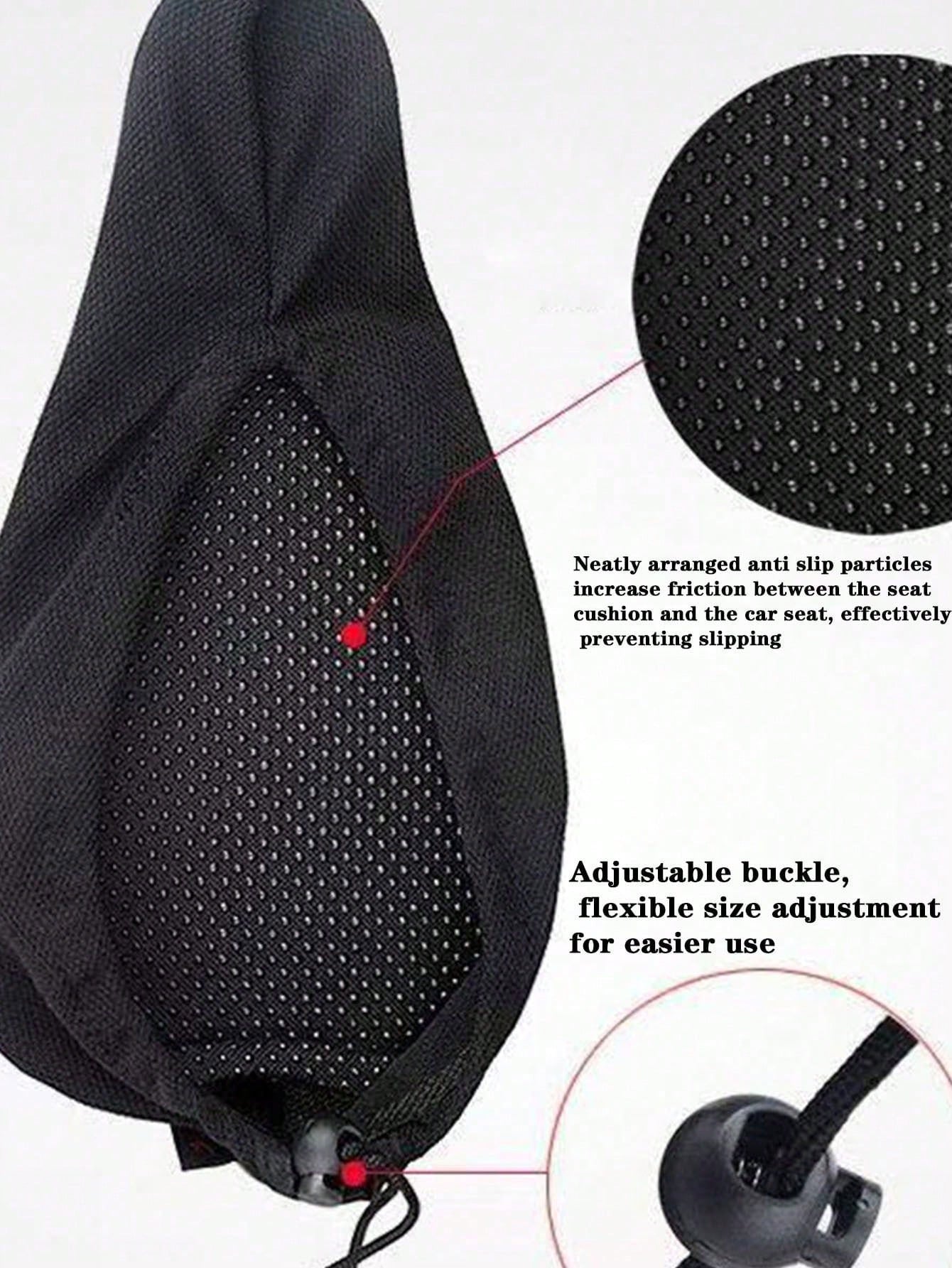 1pc Bicycle Seat Cover, Soft Foam Bike Seat Cover, Shock-Absorbing Breathable Comfortable, Suitable For Outdoor Cycling, Mountain Bike, Road Bike, Exercise Bike And Daily Commute
