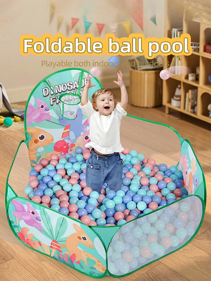 1pc Children's Fabric Ball Pit, Large Capacity Foldable Portable One-Click Storage, Indoor Fun Interactive Playhouse Tent Toy For Toddlers, Boys & Girls, Halloween, Thanksgiving, Birthday Gift, Daycar