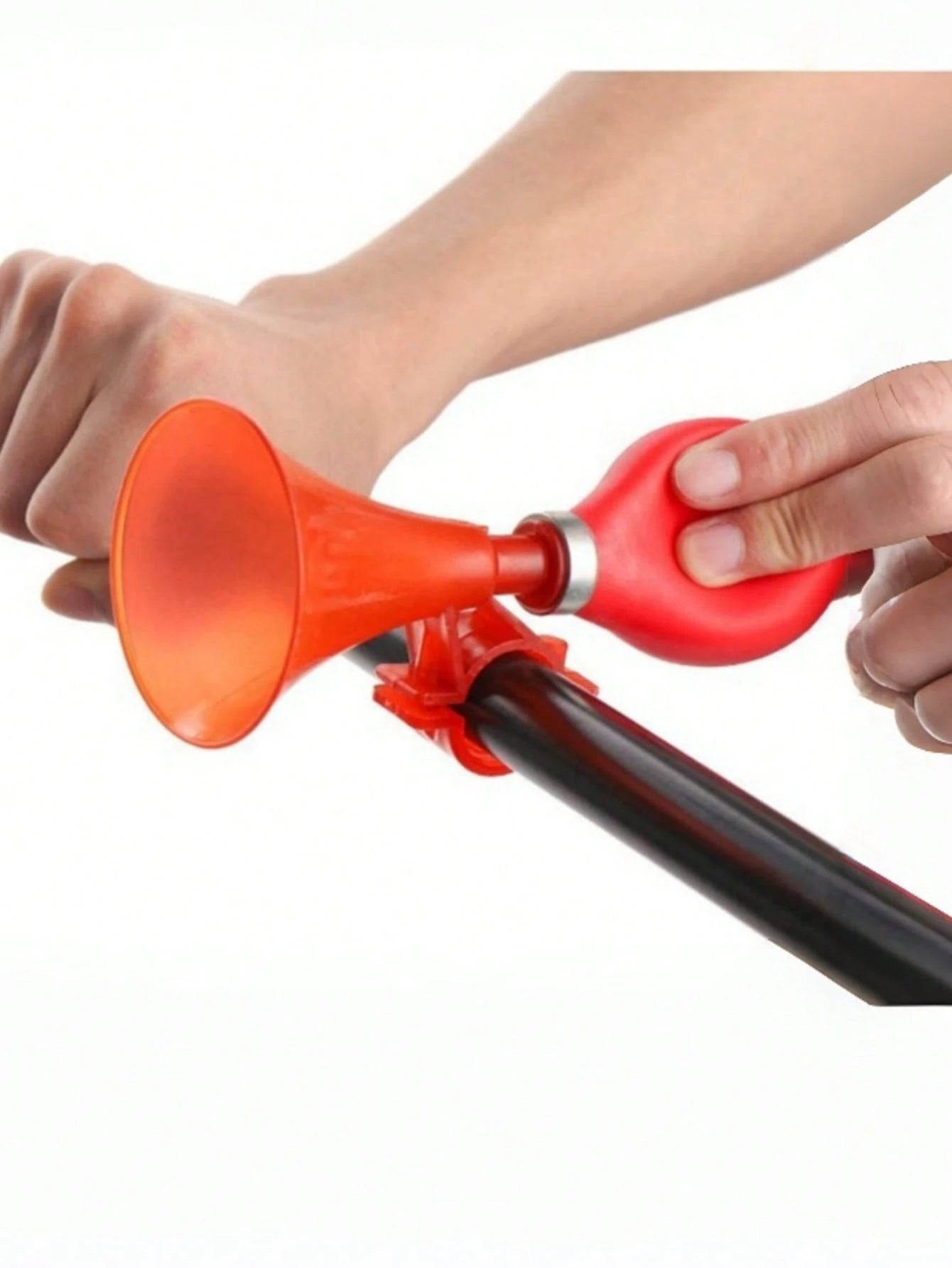 1pc Colorful Bicycle Horn, Single Design, Serves As Cycling Ring Alarm, Suitable For Plastic Handlebars And Scooters, Bicycle Accessory Tool