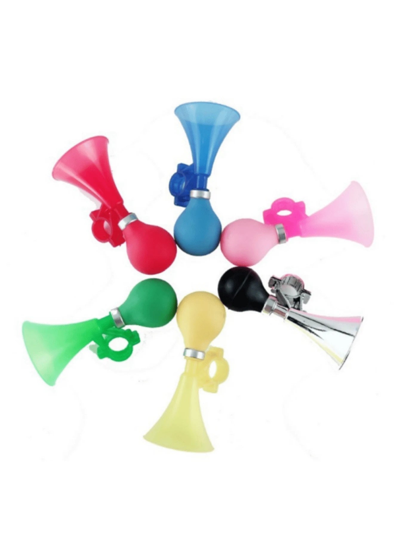 1pc Colorful Bicycle Horn, Single Design, Serves As Cycling Ring Alarm, Suitable For Plastic Handlebars And Scooters, Bicycle Accessory Tool