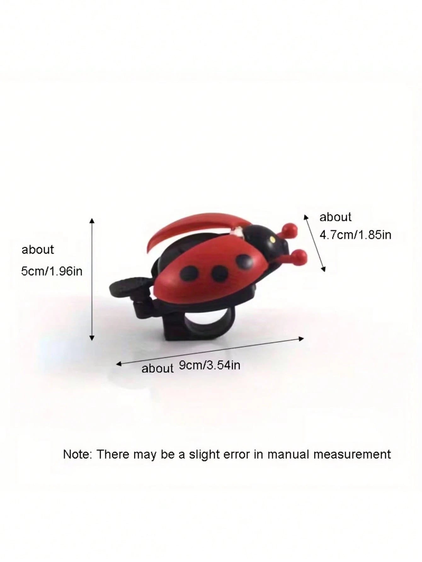 1pc Colorful Ladybug Bicycle Bell| Bike Horn, Mountain Bike Beetle Bell