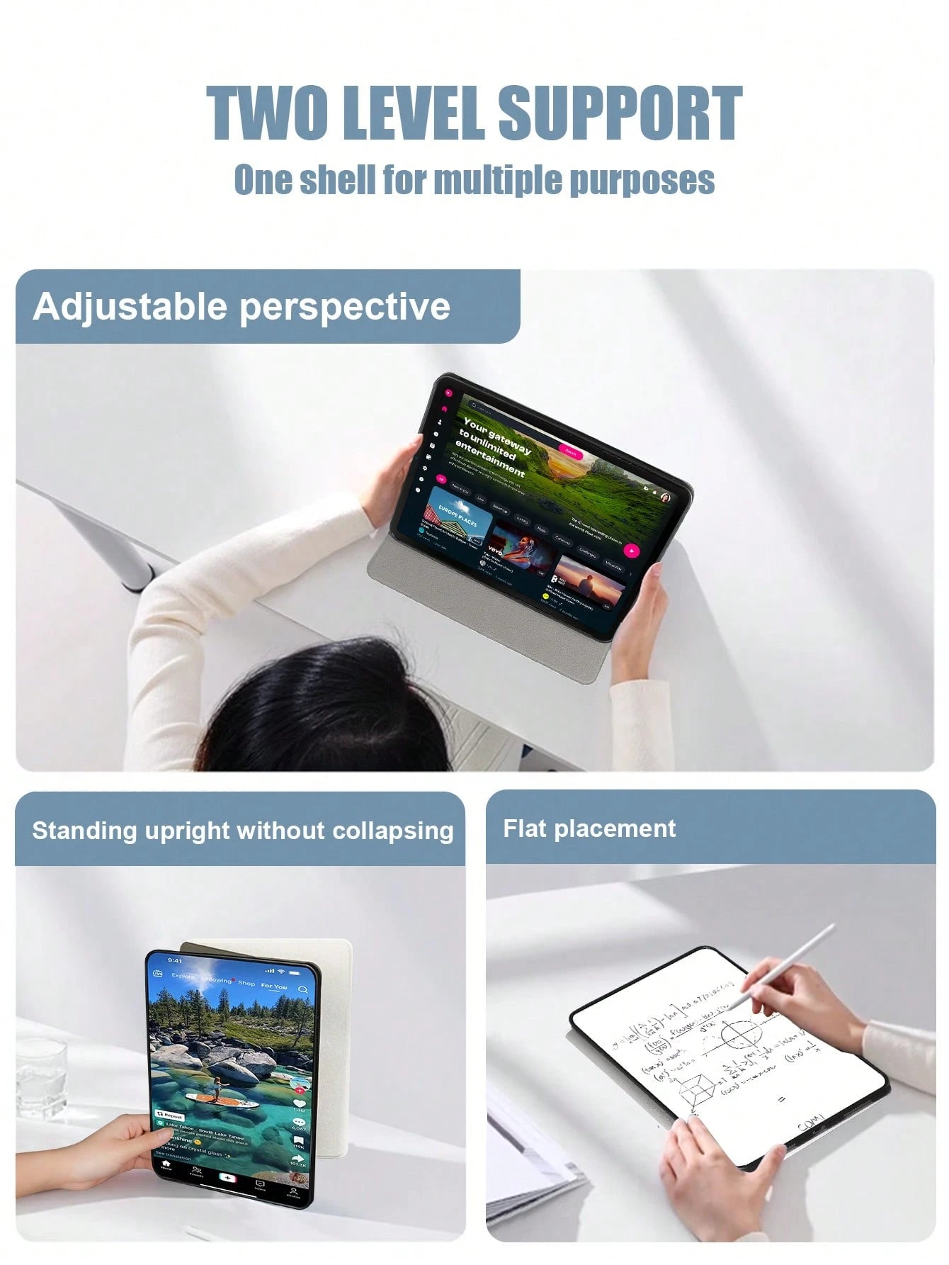 1pc Customized Polka Dot Protective Leather Case Cover Compatible With Ipad Pro 13, Air 13 Models, For Couples, Family, Pets, Cute Phone Cases, Customized Items