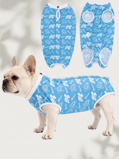 1pc Dog Spay/Neuter Recovery Suit, Breathable Pet Recuperation Clothing For Female/Male Dogs After Surgery Or Weaning