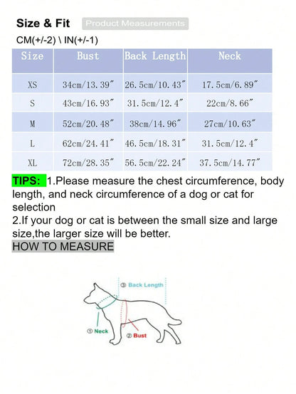 1pc Dog Spay/Neuter Recovery Suit, Breathable Pet Recuperation Clothing For Female/Male Dogs After Surgery Or Weaning