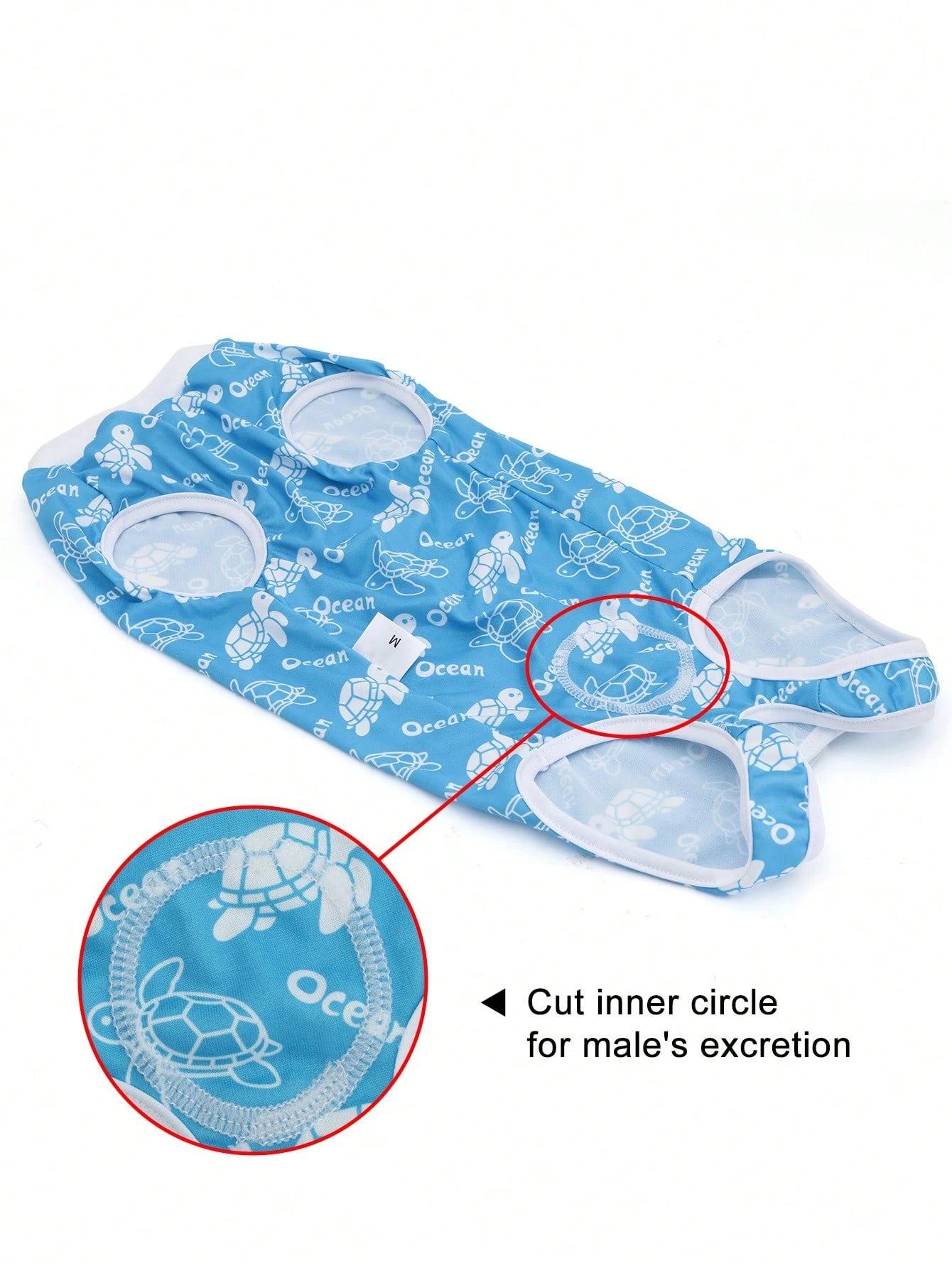 1pc Dog Spay/Neuter Recovery Suit, Breathable Pet Recuperation Clothing For Female/Male Dogs After Surgery Or Weaning