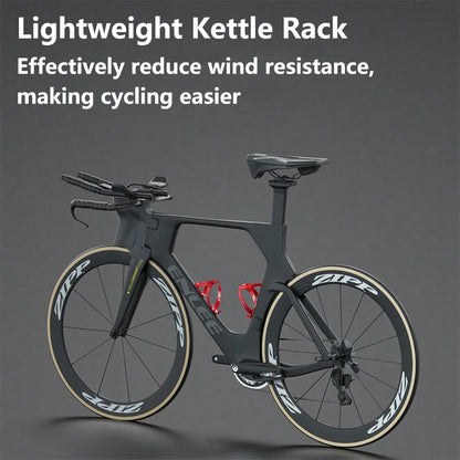1pc ENLEE Bicycle Kettle Rack Carbon Fiber Bike Water Bottle Cage With Ergonomic Design Durable And Removable Lightweight Universal Color Cup Holder For Road And Mountain Bikes, Perfect Gifts For Men