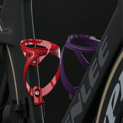 1pc ENLEE Bicycle Kettle Rack Carbon Fiber Bike Water Bottle Cage With Ergonomic Design Durable And Removable Lightweight Universal Color Cup Holder For Road And Mountain Bikes, Perfect Gifts For Men