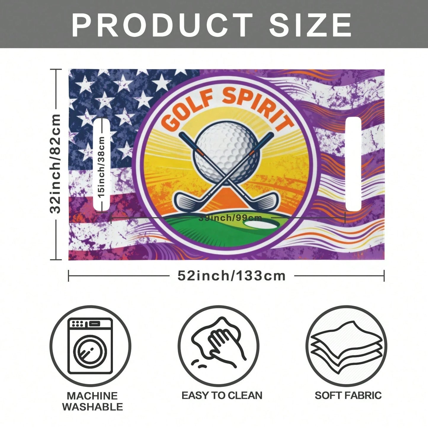 1Pc Golf Cart Seat Cover With Juice Pattern, Waterproof, Stain-Resistant,Compatible With Most Models, Vehicle Interior Protection, Highquality Material
