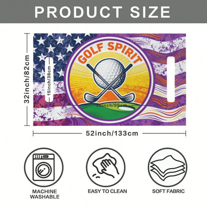 1Pc Golf Cart Seat Cover With Juice Pattern, Waterproof, Stain-Resistant,Compatible With Most Models, Vehicle Interior Protection, Highquality Material