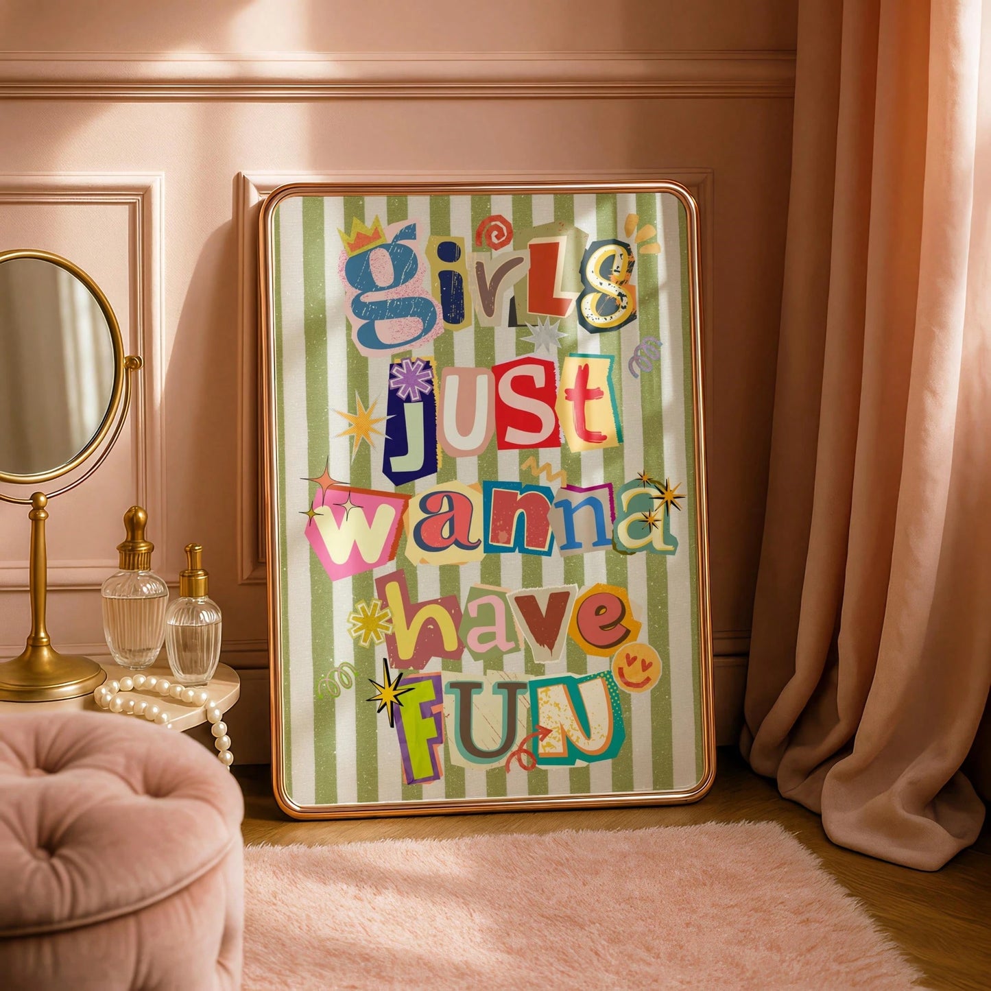 1pc "How Lucky Are We?" Positive Motivational Quote Canvas Poster, Vintage Inspirational Art Print, Vintage Wall Decor, Motivational Quote Wall Decor, Dorm Apartment Decor, Holiday Gift, Bedroom Decor