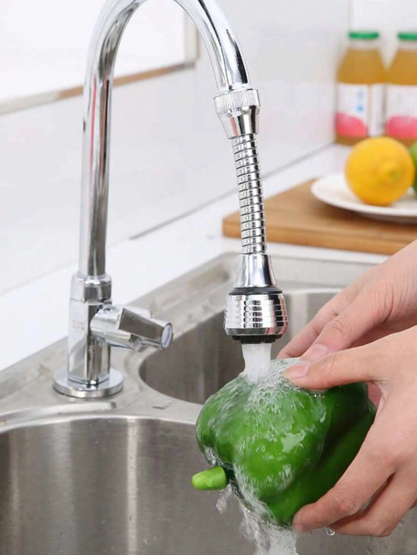 1pc Kitchen Gadget, 2 Modes, 360° Rotating Aerator, High Pressure Faucet Extender, Water-Saving Bathroom & Kitchen Accessory, Home Bathroom Decor, Autumn Decor, Back To School Decor