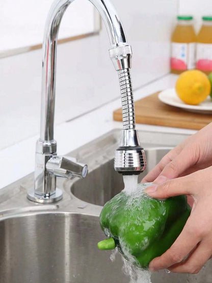 1pc Kitchen Gadget, 2 Modes, 360° Rotating Aerator, High Pressure Faucet Extender, Water-Saving Bathroom & Kitchen Accessory, Home Bathroom Decor, Autumn Decor, Back To School Decor