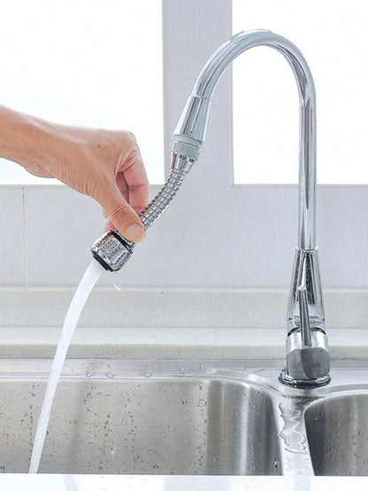 1pc Kitchen Gadget, 2 Modes, 360° Rotating Aerator, High Pressure Faucet Extender, Water-Saving Bathroom & Kitchen Accessory, Home Bathroom Decor, Autumn Decor, Back To School Decor