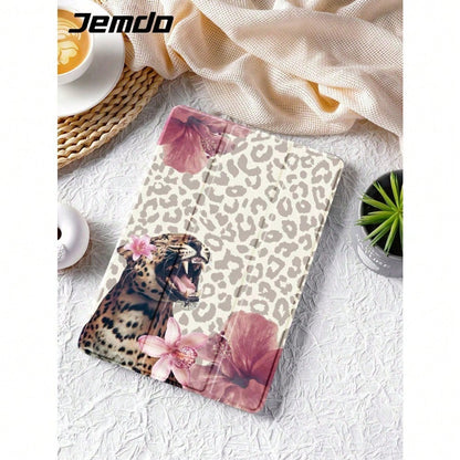 1pc Minimalist Brown Polka Dot Print Tablet Protective Case, Compatible With Apple 10.2"/ Pro 11" 2020/2021, (A16) 11" 11th Gen 2025, 9th/10th Gen, Apple Air 4th 10.9", Galaxy Tab S6 Li4wei/, Ant