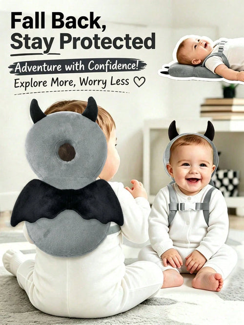 1pc New Baby Anti-Fall Pillow, Baby Anti-Collision Pillow, Toddler Protection Pad, Baby Head Protection Backpack, Infant Head Protection Pillow For Learning To Sit And Crawl, Anti-Collision Essential