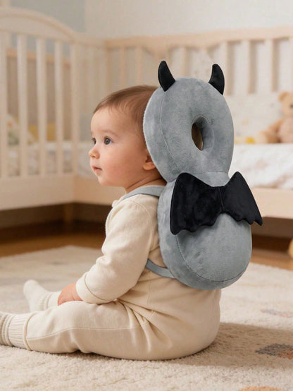 1pc New Baby Anti-Fall Pillow, Baby Anti-Collision Pillow, Toddler Protection Pad, Baby Head Protection Backpack, Infant Head Protection Pillow For Learning To Sit And Crawl, Anti-Collision Essential