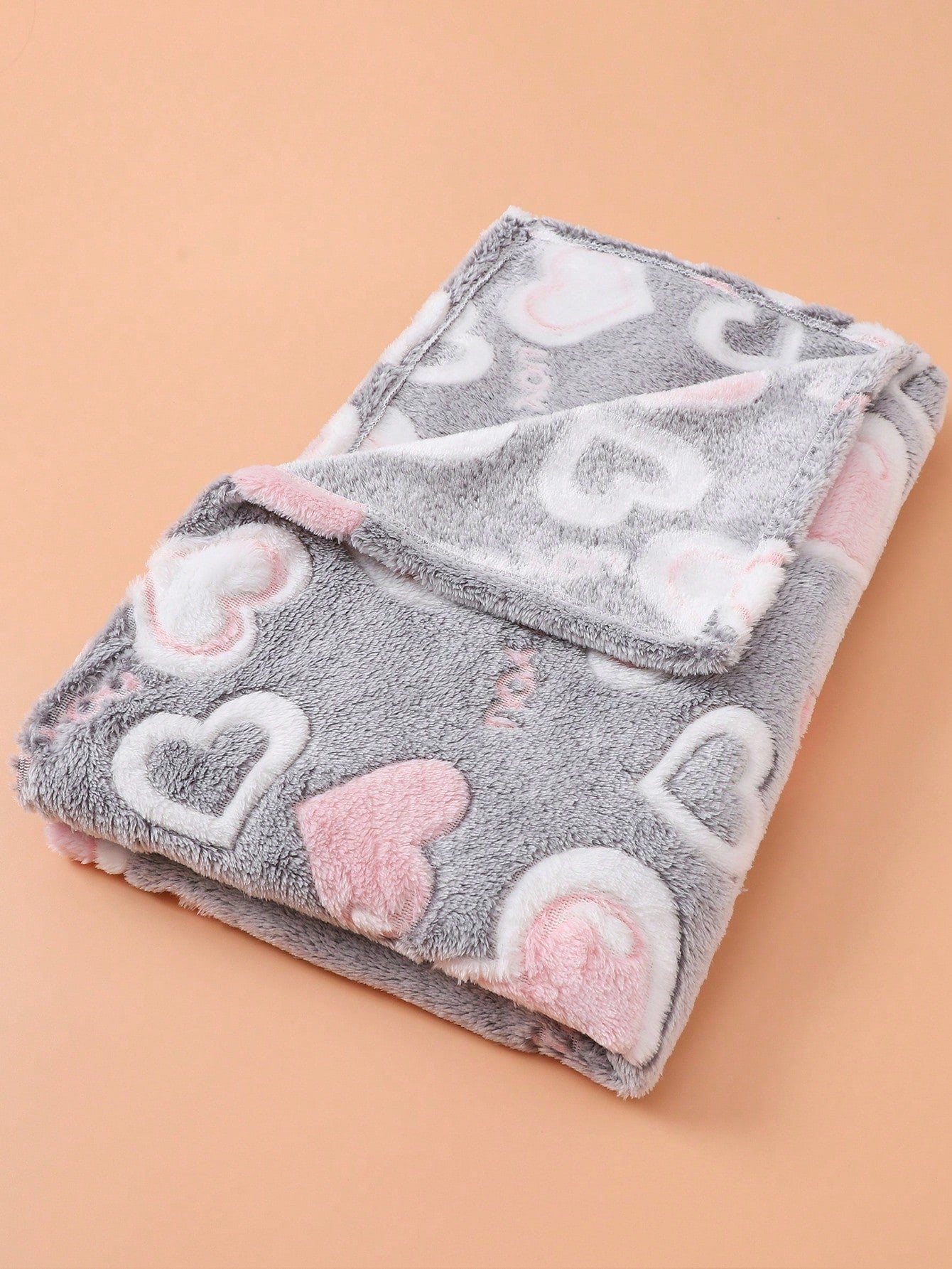 1pc Newborn Baby Blanket, Cute Cartoon Bear Plush Blanket, Infant Swaddle, Super Soft Warm Lightweight Breathable