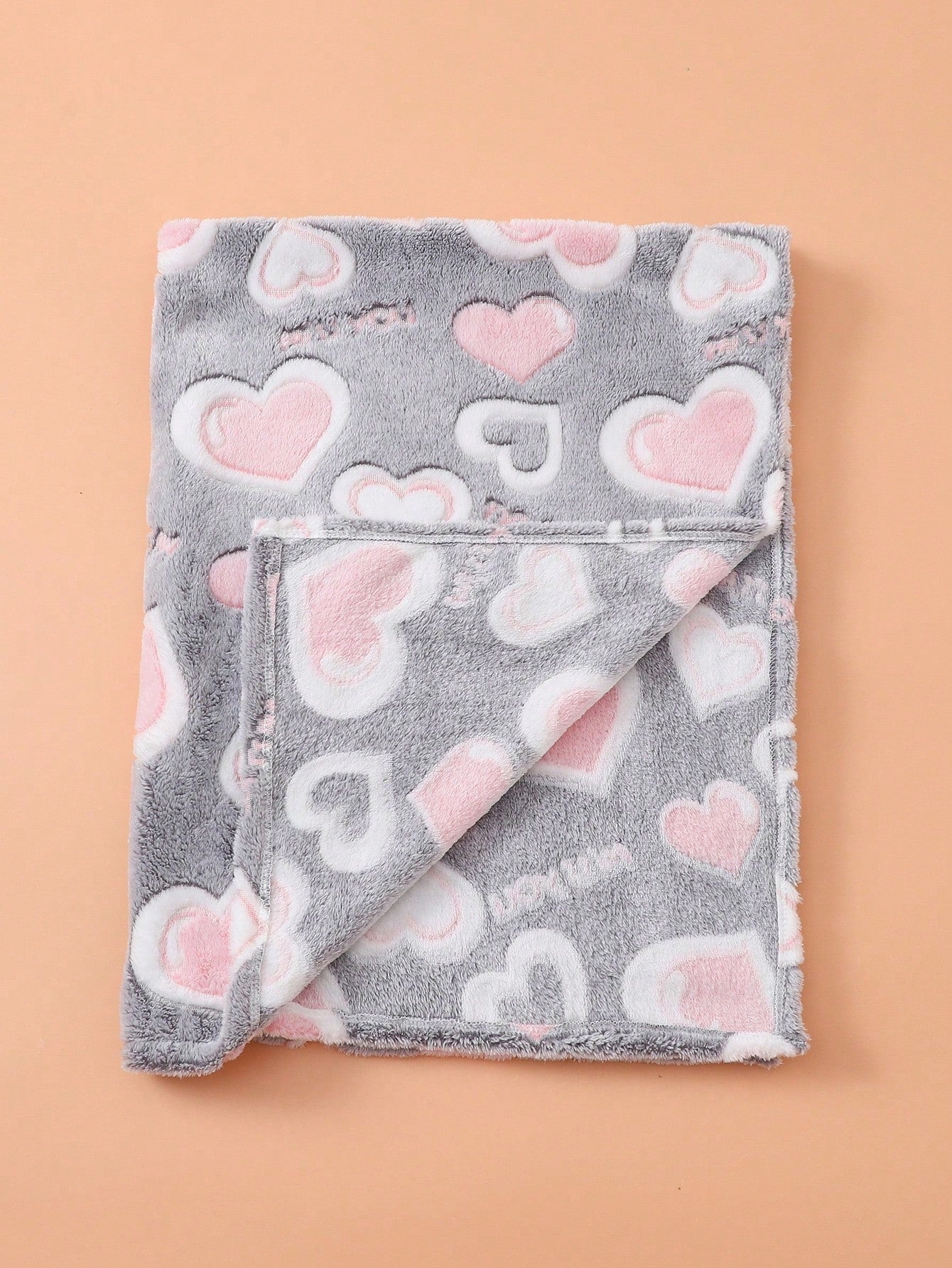 1pc Newborn Baby Blanket, Cute Cartoon Bear Plush Blanket, Infant Swaddle, Super Soft Warm Lightweight Breathable