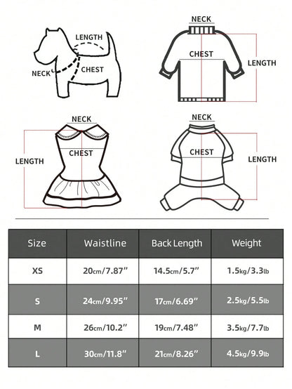 1pc Pet Clothes, Fashionable Happy Dog Outfit For Small Dogs & Puppies, Comfortable & Chic Leopard Print Diaper Pants