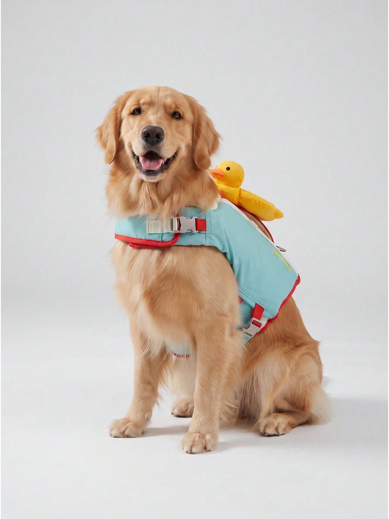 1pc Pet Dog Life Jacket Colorblock With Rescue Handle High Buoyancy Safety Floating Vest Sporty For Summer Beach Pool Chin Rest Support Design