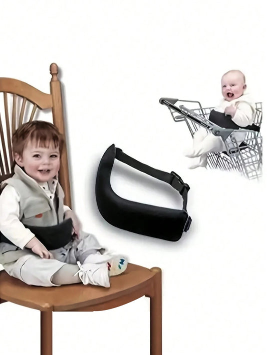 1pc Portable Children Chair Belt For High Chair And Baby Dining, 2-In-1 Baby Dining Safety Belt