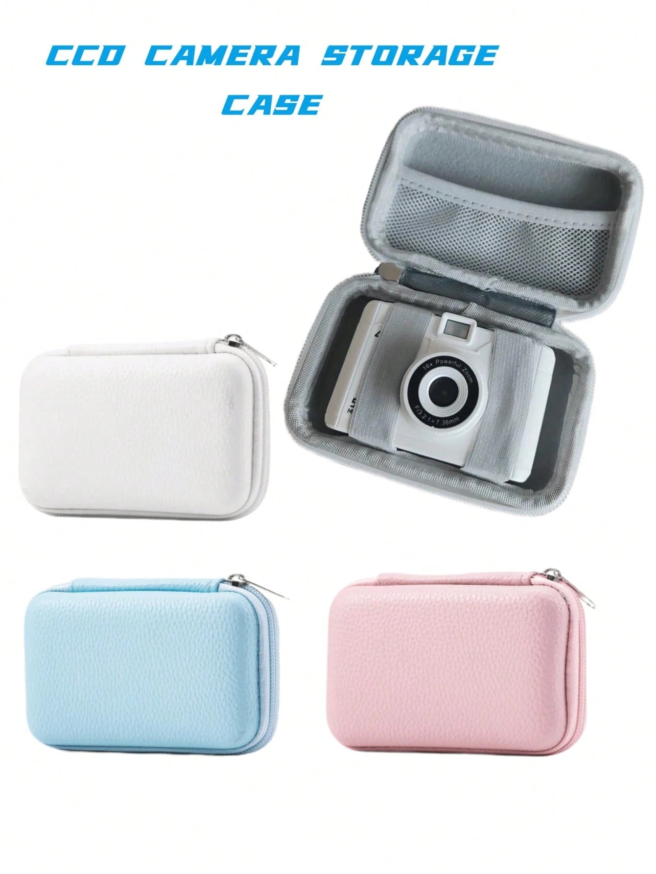 1pc Portable Digital Camera Bag, Compact Design, Waterproof Material, Ideal For Outdoor Photography Enthusiasts And Travelers, Can Be Used As Charger Bag, Office Essential Digital Bag, Camera Cable Ba
