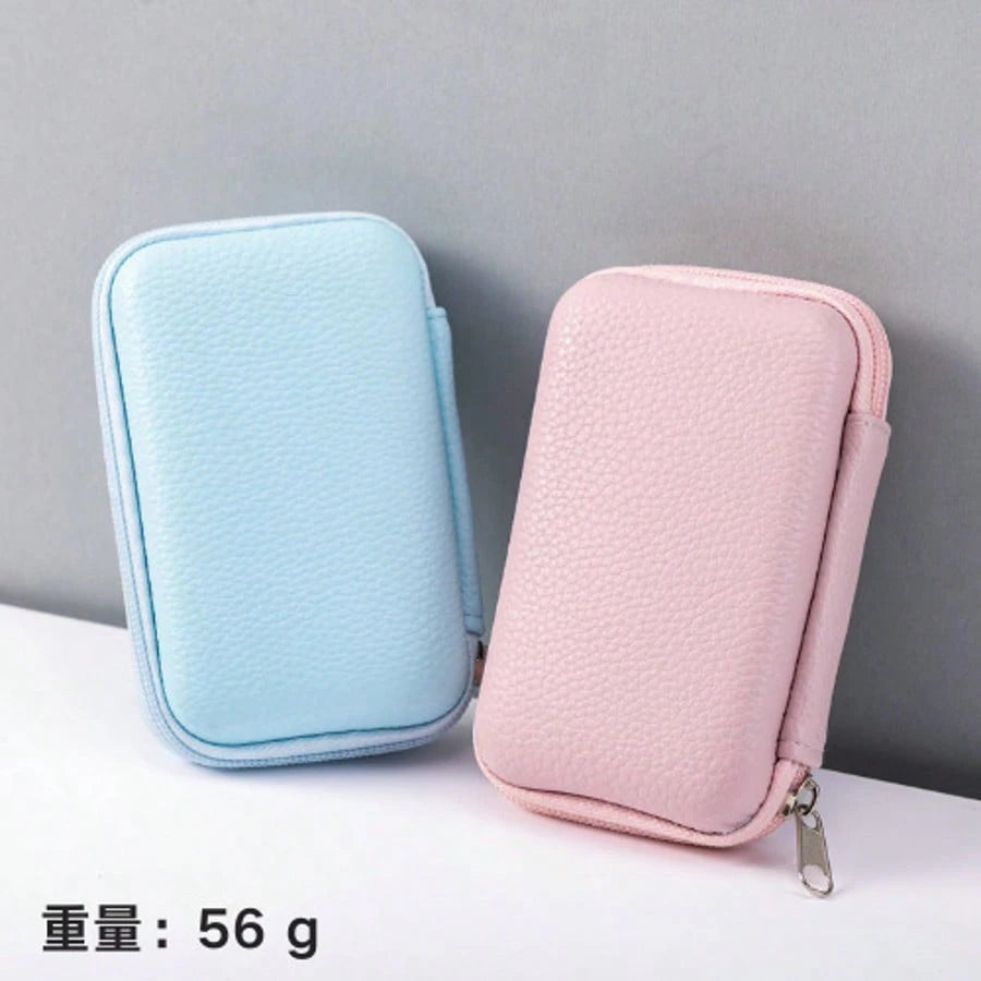 1pc Portable Digital Camera Bag, Compact Design, Waterproof Material, Ideal For Outdoor Photography Enthusiasts And Travelers, Can Be Used As Charger Bag, Office Essential Digital Bag, Camera Cable Ba