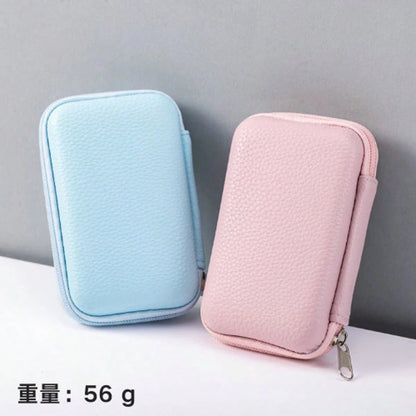 1pc Portable Digital Camera Bag, Compact Design, Waterproof Material, Ideal For Outdoor Photography Enthusiasts And Travelers, Can Be Used As Charger Bag, Office Essential Digital Bag, Camera Cable Ba