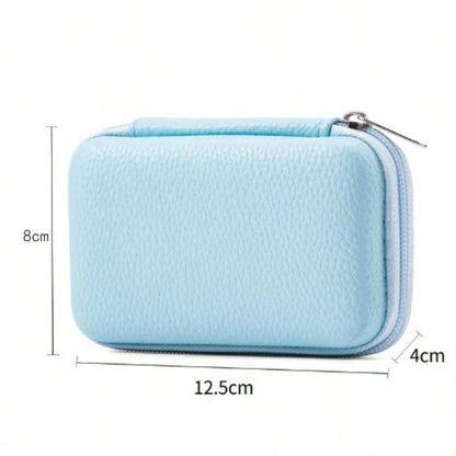 1pc Portable Digital Camera Bag, Compact Design, Waterproof Material, Ideal For Outdoor Photography Enthusiasts And Travelers, Can Be Used As Charger Bag, Office Essential Digital Bag, Camera Cable Ba