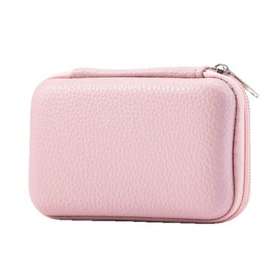 1pc Portable Digital Camera Bag, Compact Design, Waterproof Material, Ideal For Outdoor Photography Enthusiasts And Travelers, Can Be Used As Charger Bag, Office Essential Digital Bag, Camera Cable Ba