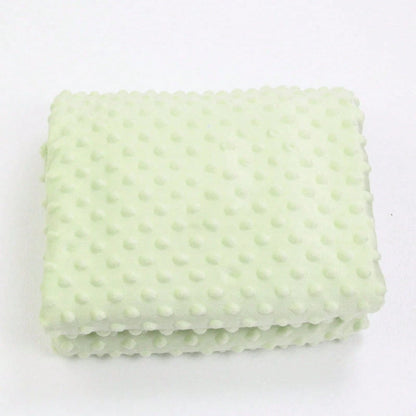 1pc Solid Color Baby Blanket, Soft & Comfortable, Suitable For All Seasons, Nursery Supplies, Newborn Gift