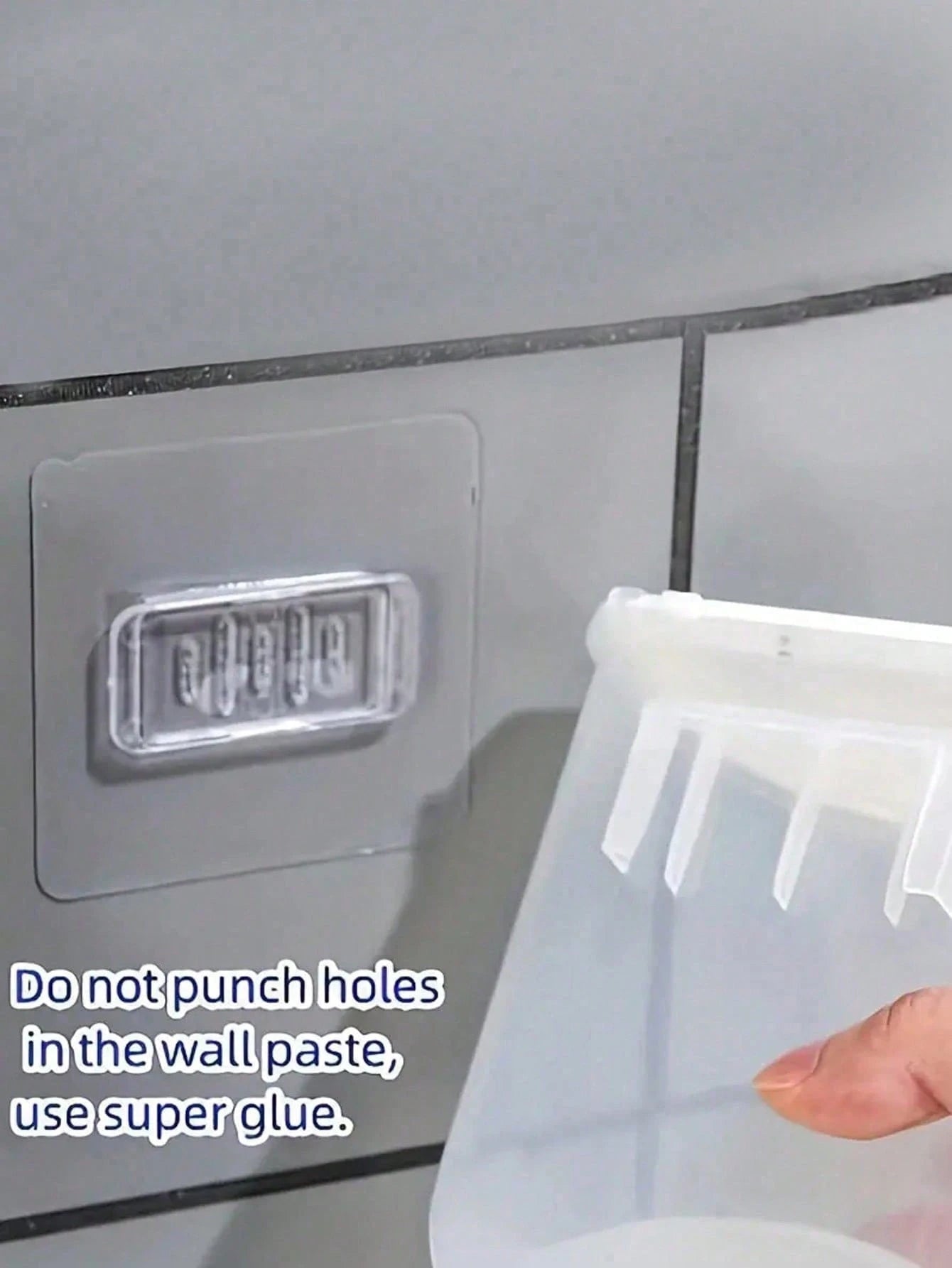 1pc Wall-Mounted Mouthwash Dispenser, Manual Pump Soap Dispenser, Suitable For Hand Wash, Shampoo, Body Wash And Lotion- Bathroom Storage, Kitchen Soap Dispenser, RV Accessories- Ideal For Homeowner