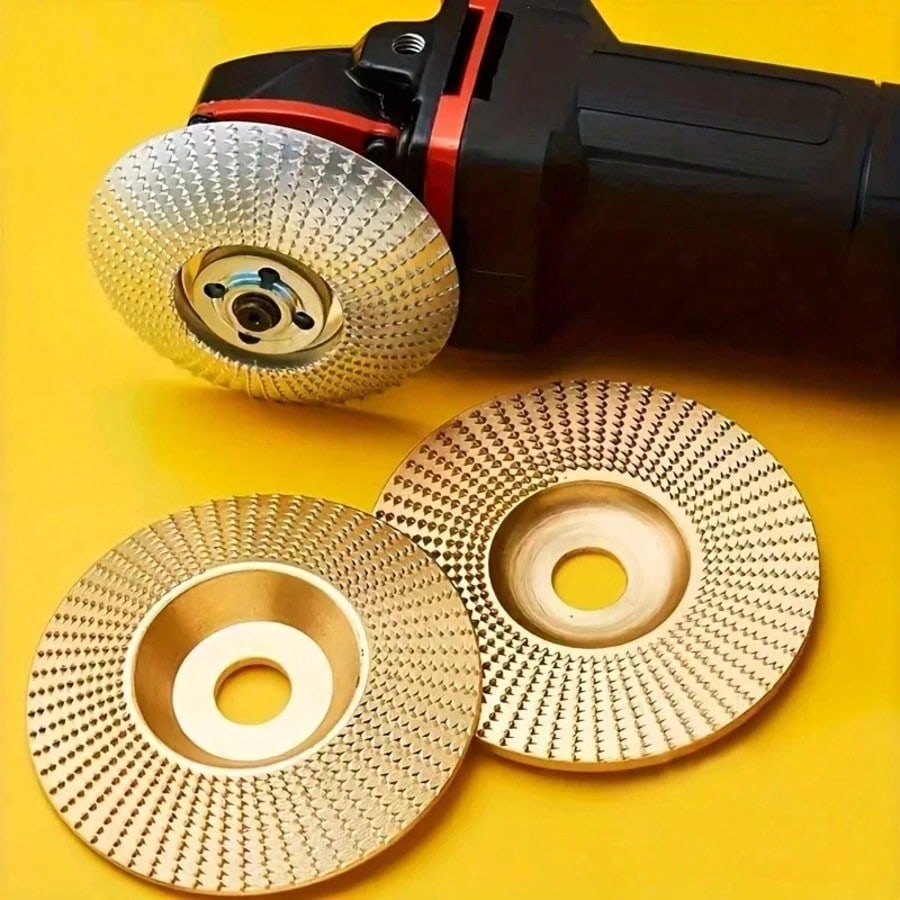 1pc Wood Sanding Discs, Angle Grinder Sanding & Polishing Pads, Wood Sanding Tools, Polishing Wheels