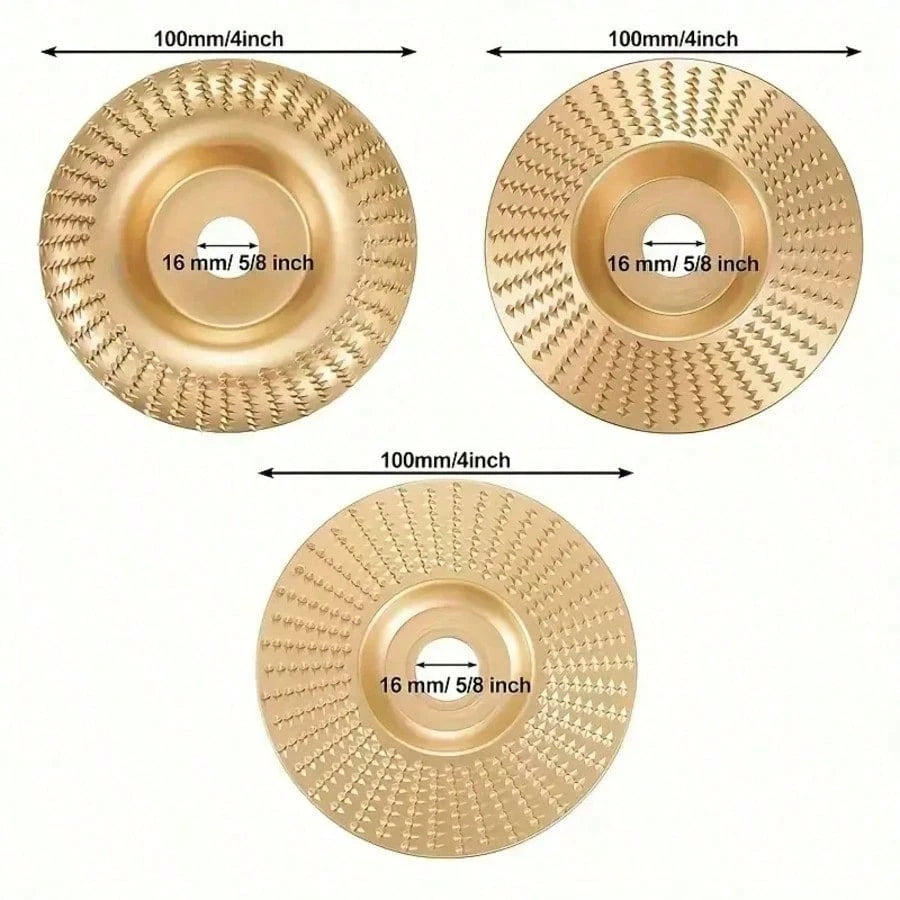 1pc Wood Sanding Discs, Angle Grinder Sanding & Polishing Pads, Wood Sanding Tools, Polishing Wheels