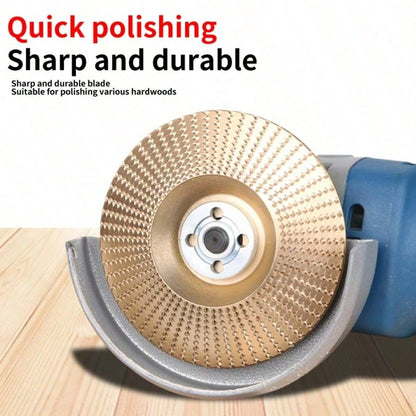 1pc Wood Sanding Discs, Angle Grinder Sanding & Polishing Pads, Wood Sanding Tools, Polishing Wheels