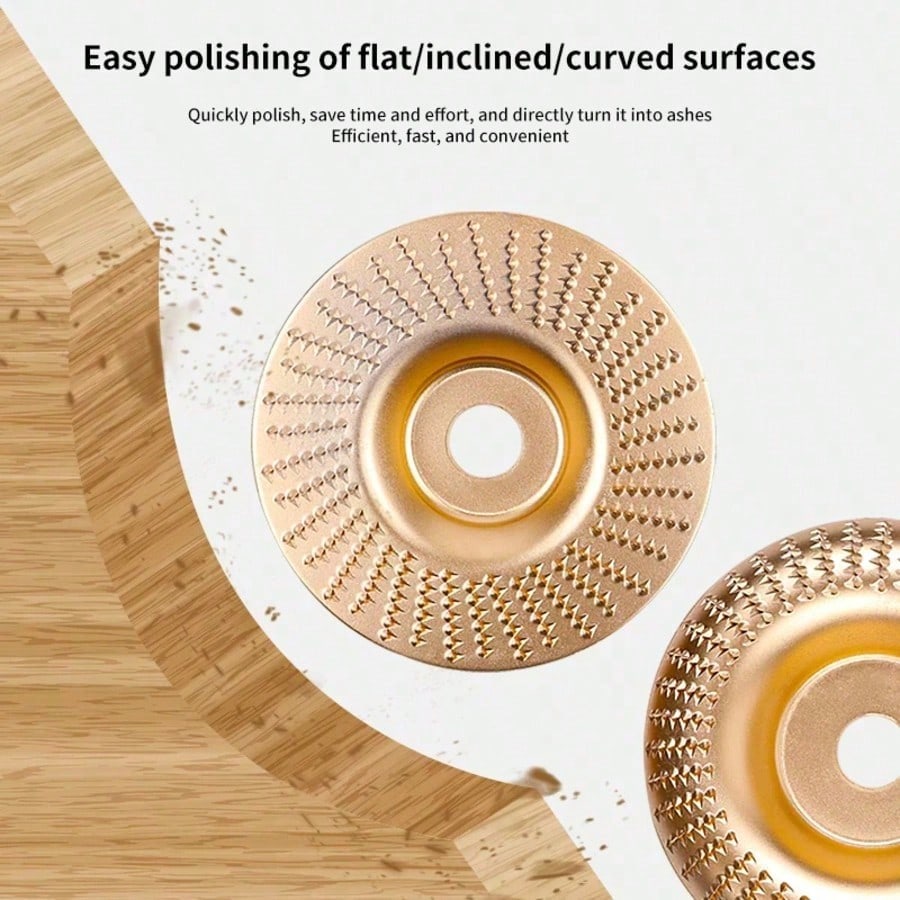1pc Wood Sanding Discs, Angle Grinder Sanding & Polishing Pads, Wood Sanding Tools, Polishing Wheels