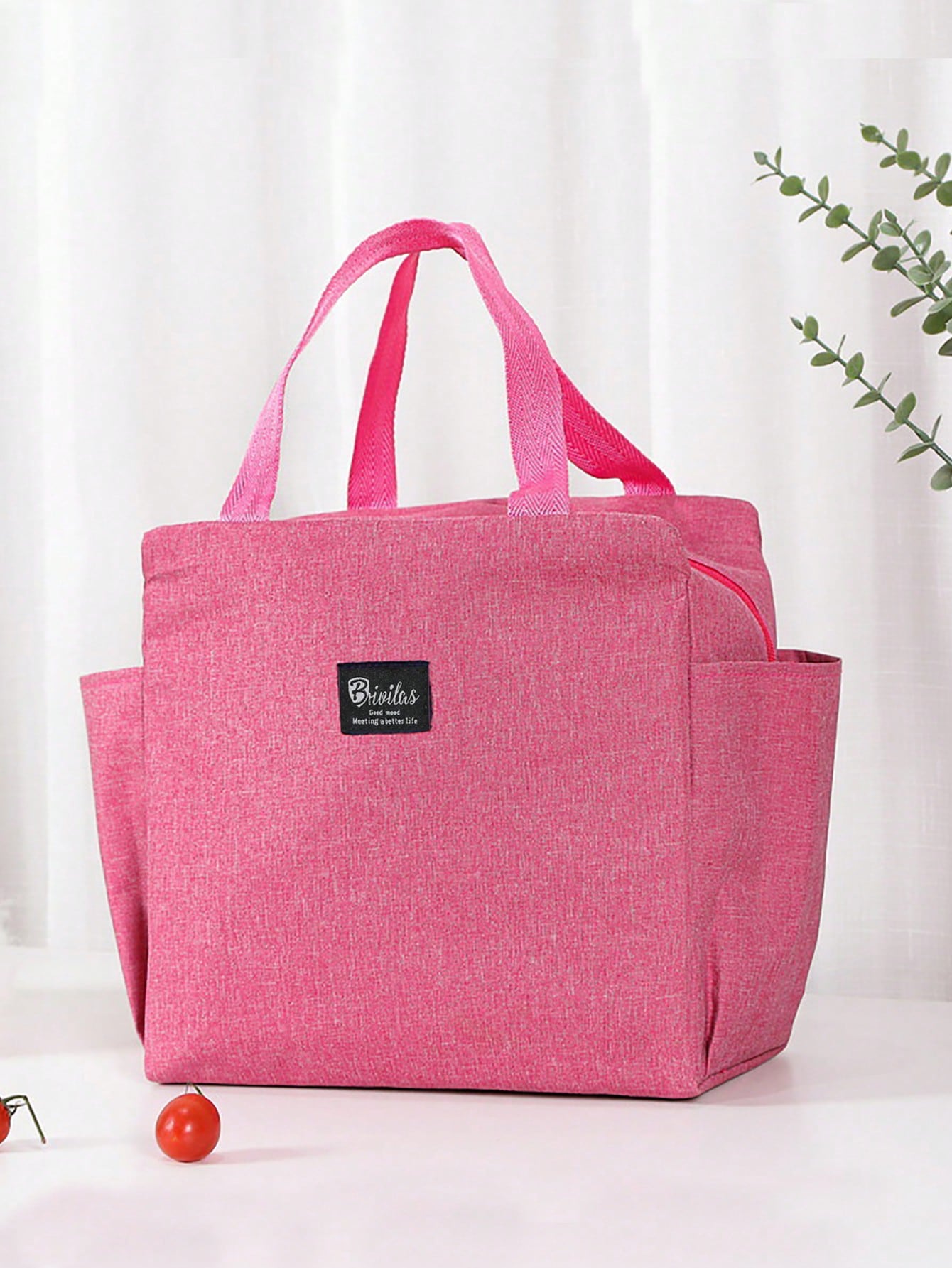 1pc, Waterproof Thermal Lunch Box Bag For Students And Office Workers- Perfect Travel Accessory And Kitchen Gadget For Healthy Meals On The Go