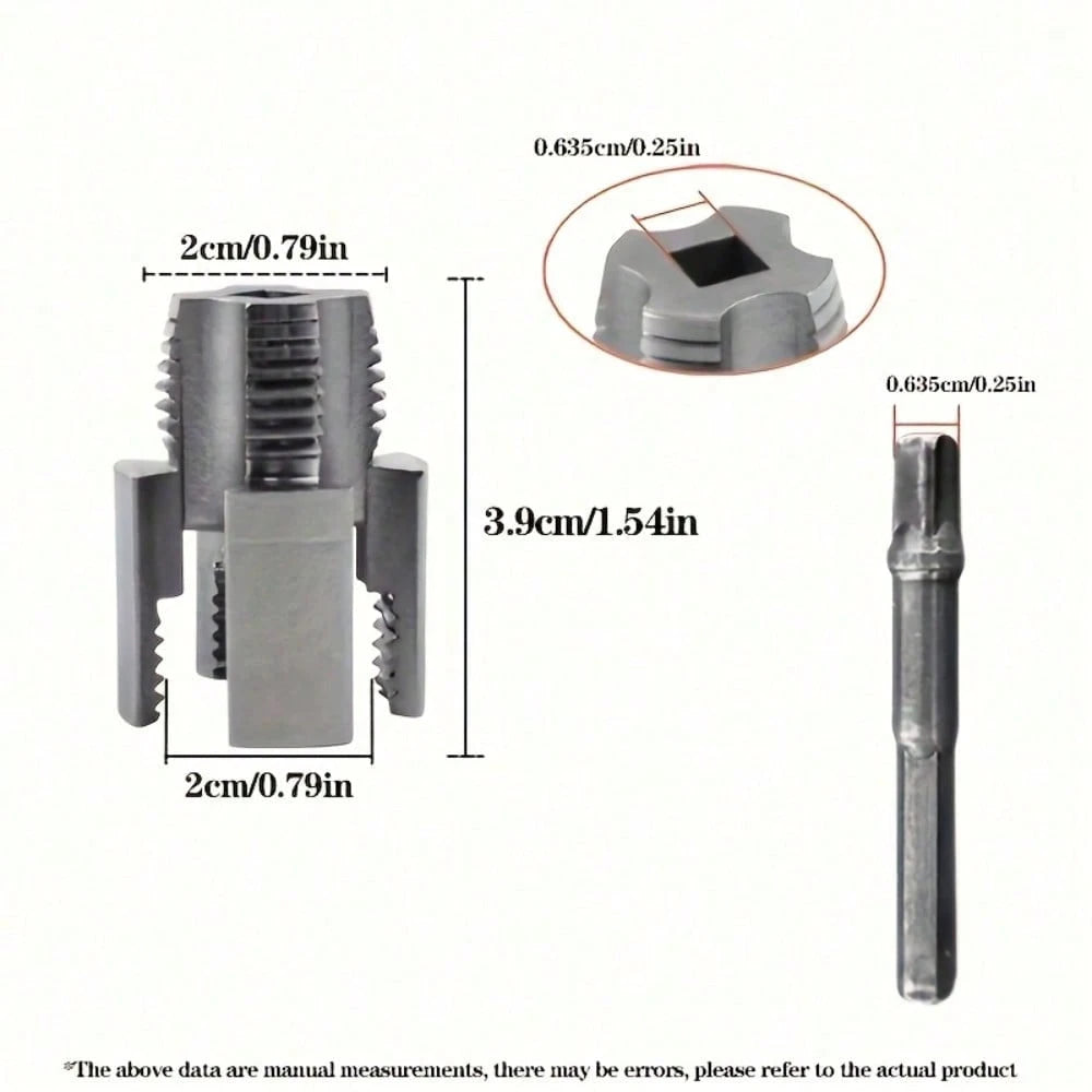 2-In-1 Pipe Threading Cutter- Multifunctional Metal Tool, Suitable For Plumbers And DIY Enthusiasts, Essential For Pipe Repair