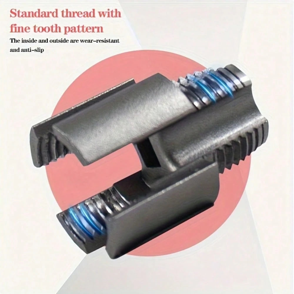 2-In-1 Pipe Threading Cutter- Multifunctional Metal Tool, Suitable For Plumbers And DIY Enthusiasts, Essential For Pipe Repair