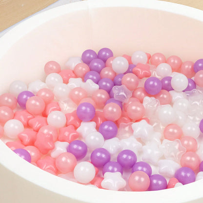 20/50pcs 2.17 Inch Anti-Crush Ball Pit Balls With Star Pattern, Suitable For Toddlers And Children, Pool Party, Indoor/Outdoor Game Tent Ball Pit Toy