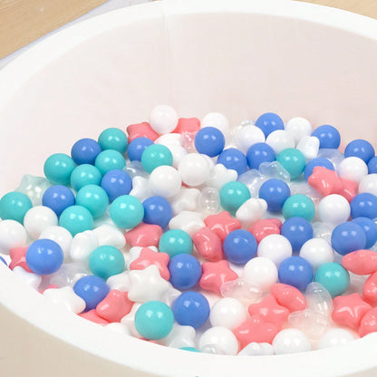 20/50pcs 2.17 Inch Anti-Crush Ball Pit Balls With Star Pattern, Suitable For Toddlers And Children, Pool Party, Indoor/Outdoor Game Tent Ball Pit Toy
