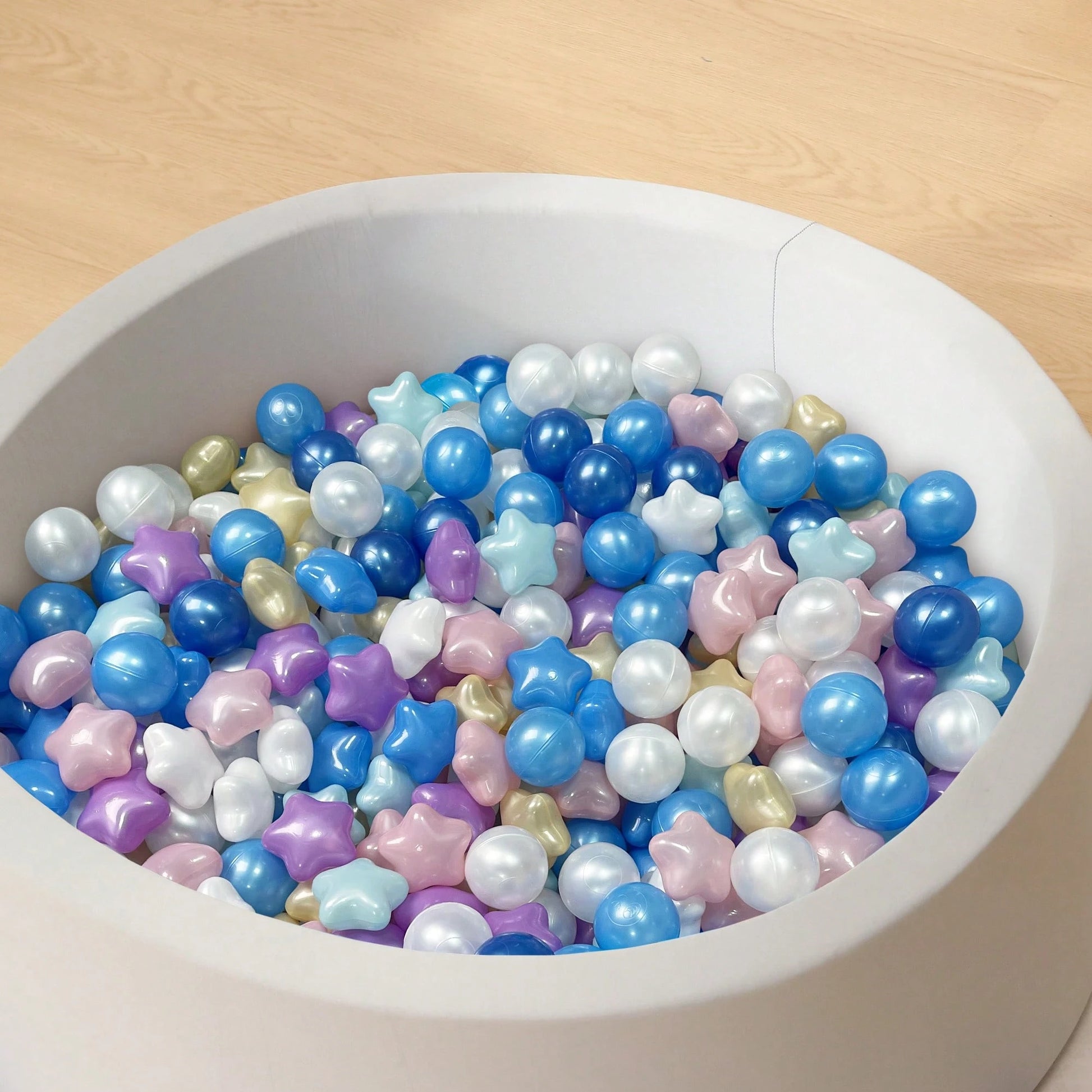 20/50pcs Ball Pit Balls 2.17in Crush-Proof Balls Mixed With Star Ideal Gift For Toddlers Kids' Pool Parties Indoor Outdoor Play Tent Ball Pit Toys