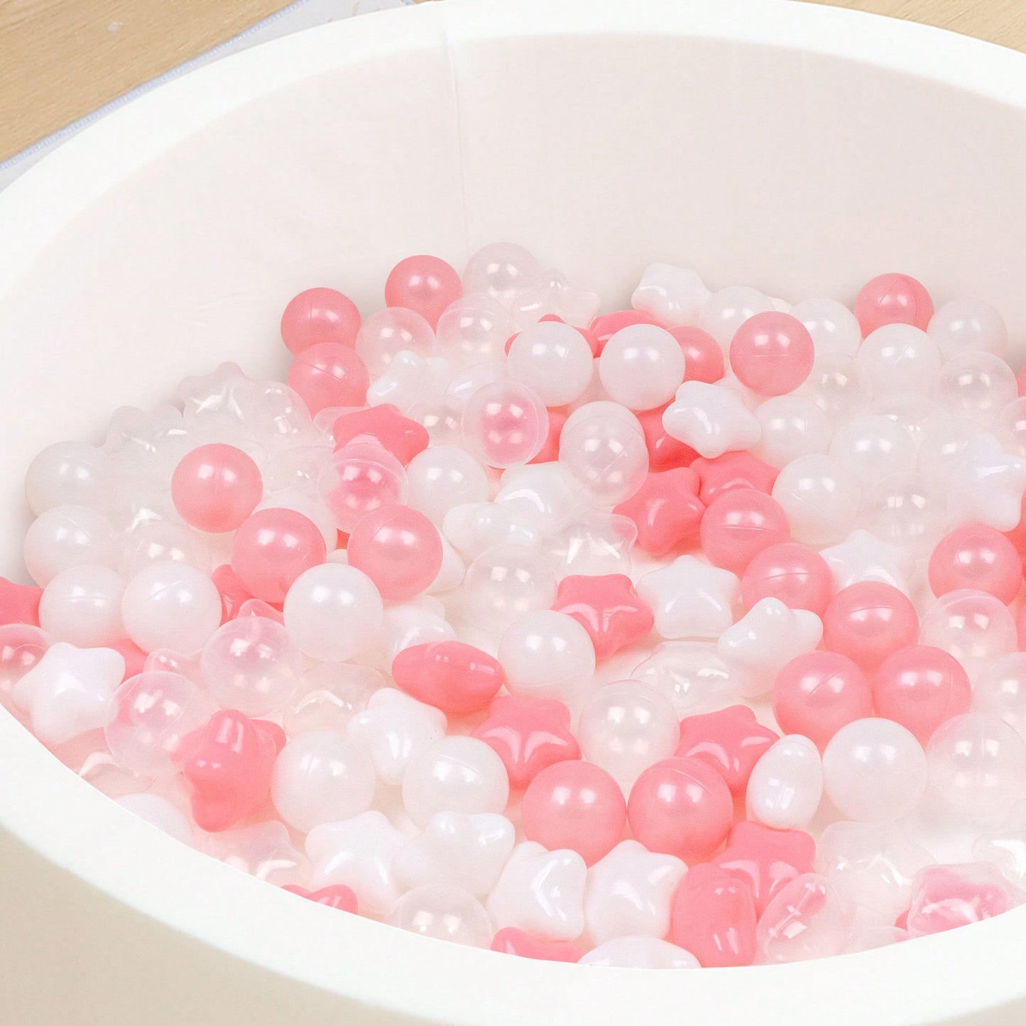 20/50pcs Ball Pit Balls 2.17in Crush-Proof Balls Mixed With Star Ideal Gift For Toddlers Kids' Pool Parties Indoor Outdoor Play Tent Ball Pit Toys