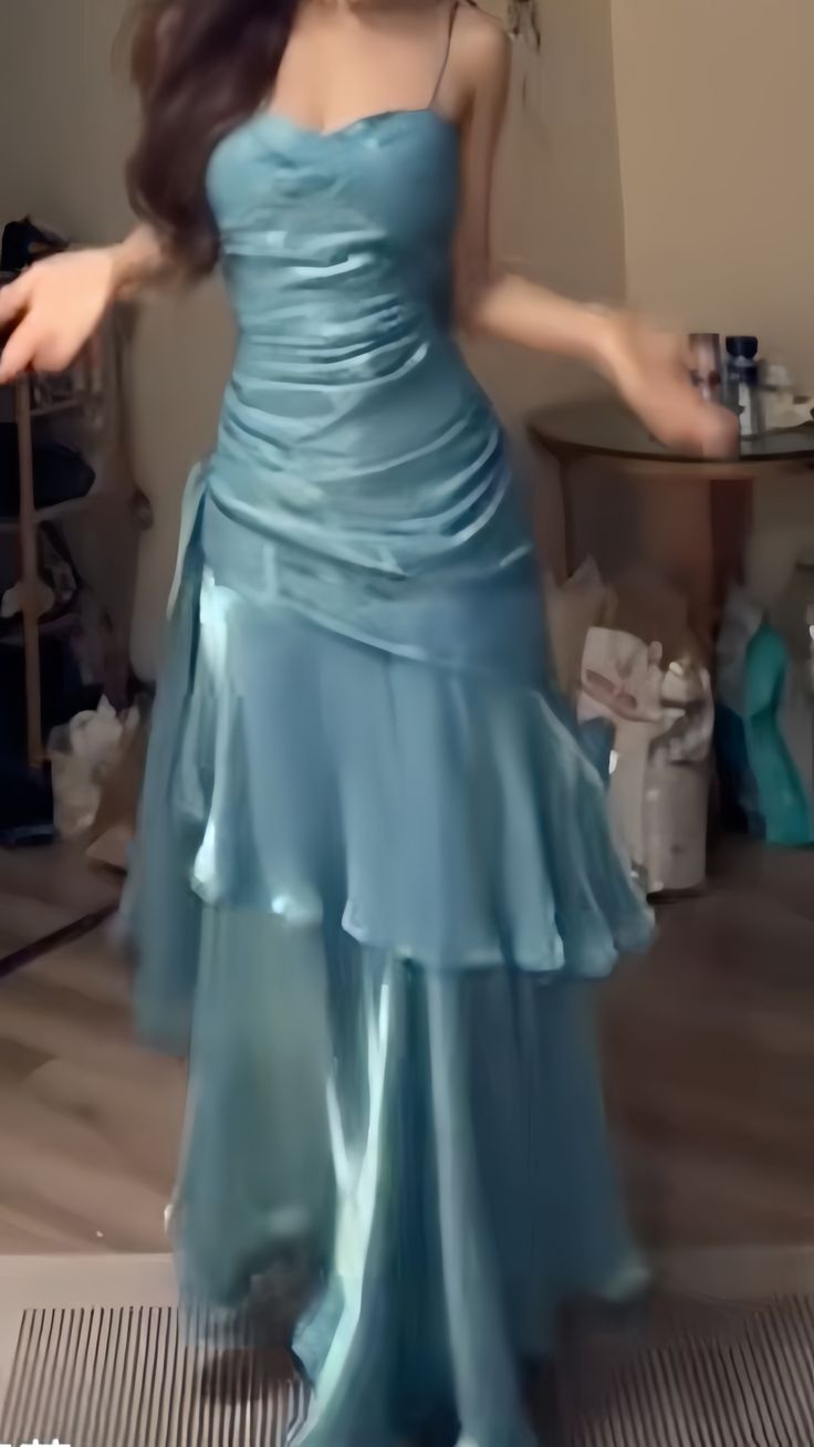 2000's Retro Dance Party Dresses Spaghetti Straps Debs Prom Dress,AST2318