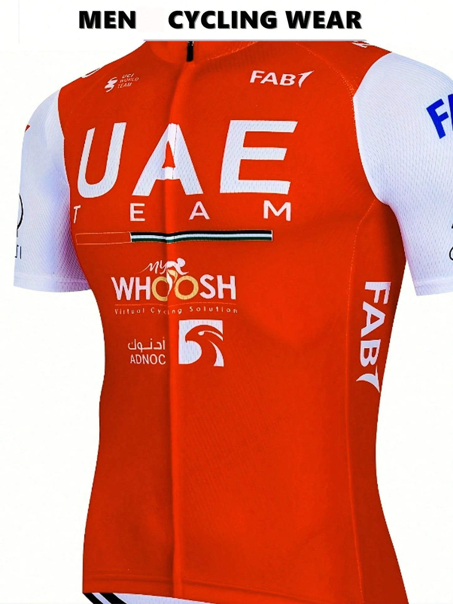 2025 Summer Men's Quick-Dry Breathable Cycling Jersey, 1 Piece Bicycle Shirt, Mountain Bike Wear, Moisture-Wicking, With Pockets, Suitable For Sports & Outdoor Activities