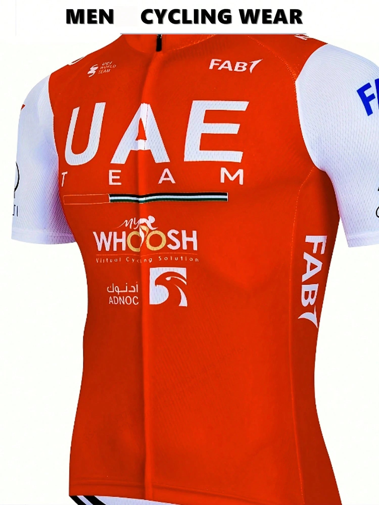 2025 Summer Men's Quick-Dry Breathable Cycling Jersey, 1 Piece Bicycle Shirt, Mountain Bike Wear, Moisture-Wicking, With Pockets, Suitable For Sports & Outdoor Activities