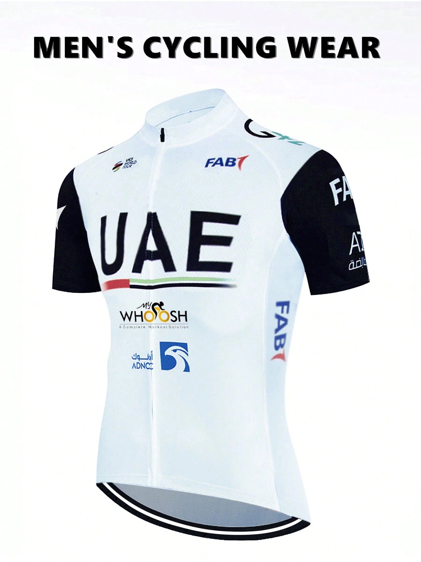 2025 Summer Men's Quick-Dry Breathable Cycling Jersey, 1 Piece Bicycle Shirt, Mountain Bike Wear, Moisture-Wicking, With Pockets, Suitable For Sports & Outdoor Activities
