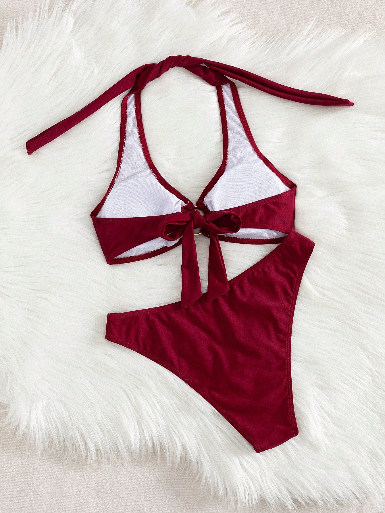 2026 New Fashion Elegant Women's 2-Piece Bikini Swimsuit, Suitable For Spring/Summer Beach Vacation And Daily Casual Wear