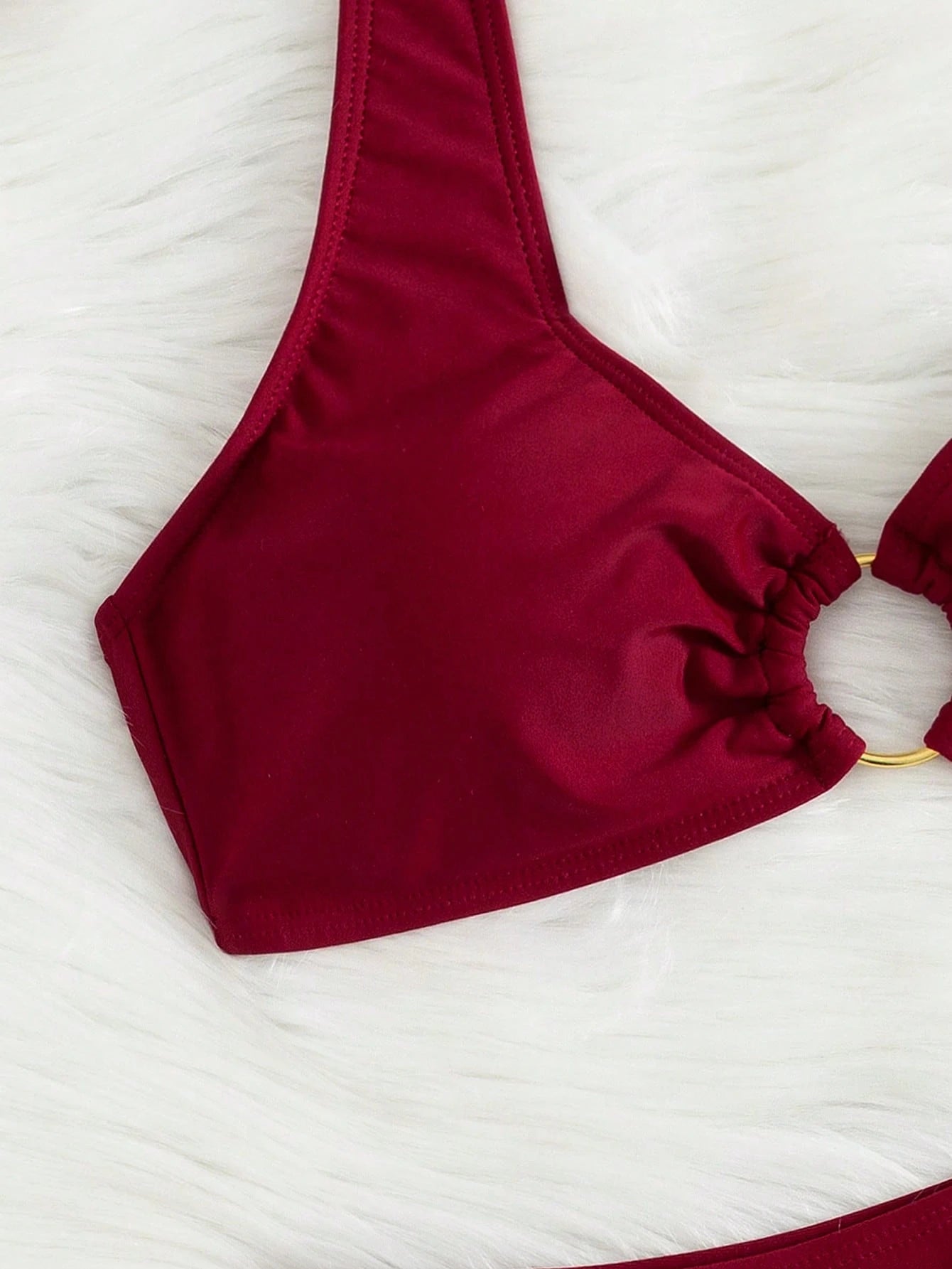 2026 New Fashion Elegant Women's 2-Piece Bikini Swimsuit, Suitable For Spring/Summer Beach Vacation And Daily Casual Wear